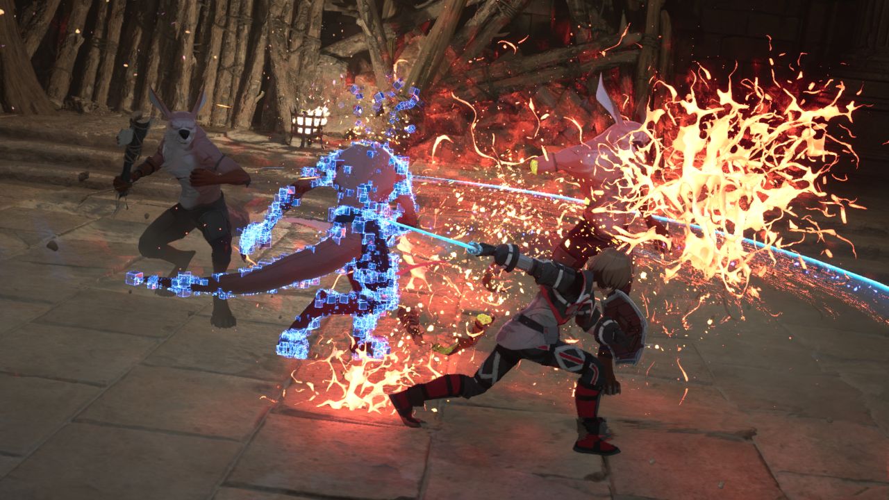 Echoes of Aincradのキャラクリエイト画面。髪型や髪色を細かく設定できる