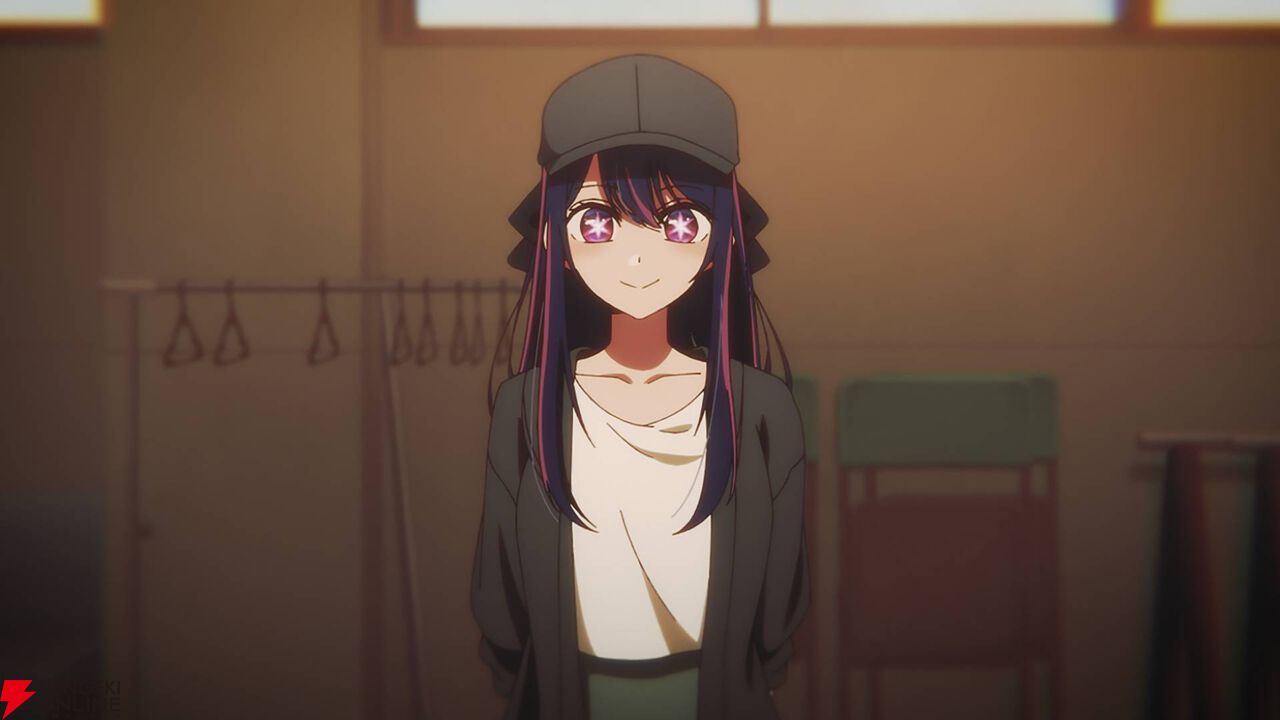 推しの子 黒川あかねのキャップ姿の場面カット、第4期Final Season特報映像より