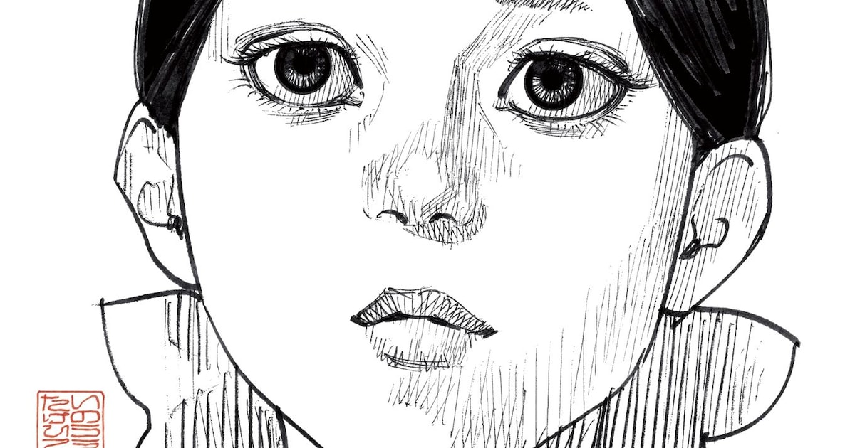 井上雄彦が描いた「ワールド イズ ダンシング」鬼夜叉のお祝いイラスト