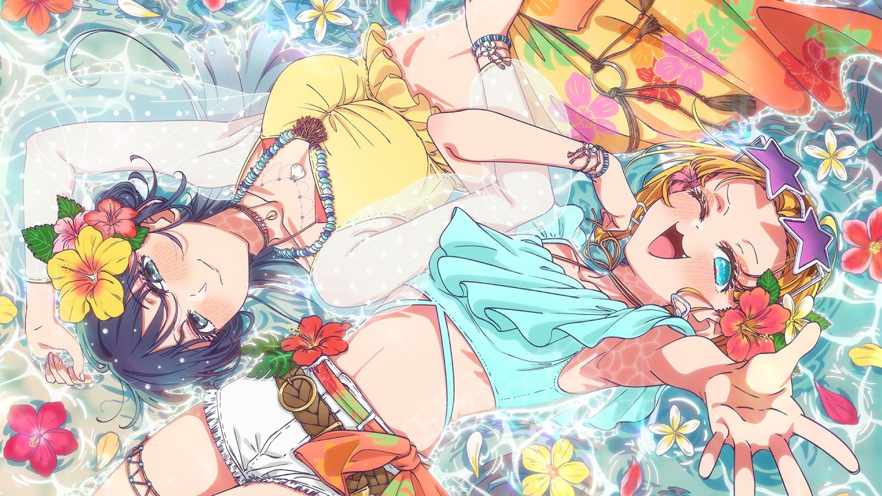 推しの子 海の日 HAPPY SUMMER 2026、水に浮かぶ黒川あかねとMEMちょを描いた夏の特別ビジュアル