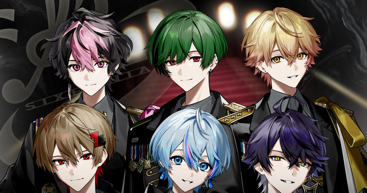 シクフォニ4周年記念の新ビジュアル、6人メンバー全員が新衣装で登場