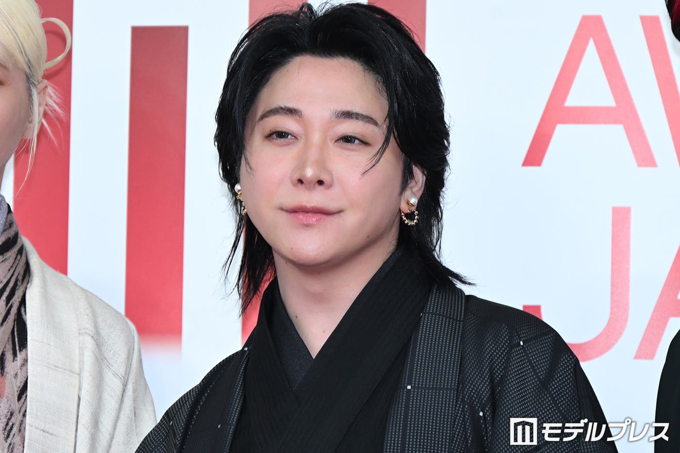 音楽イベントの授賞式に出席する大森元貴さん